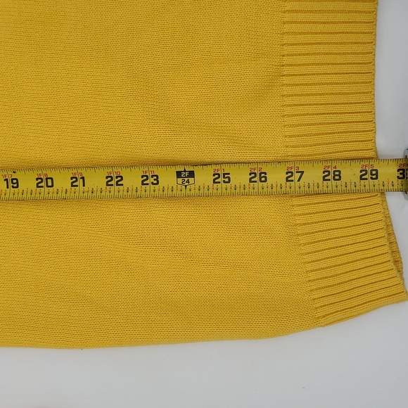 NWT Nautica Yellow Pullover Sweater Men's Size XXL - Picture 5 of 6